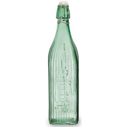 BOTELLA QUID VIBA CUADRADA VERDE 1L